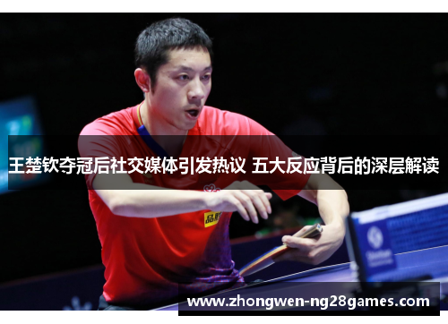 王楚钦夺冠后社交媒体引发热议 五大反应背后的深层解读